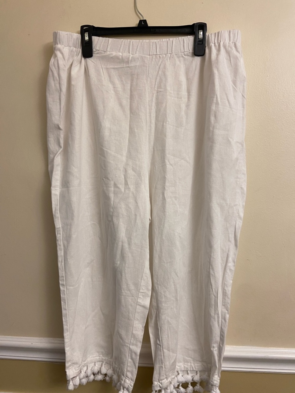 Linen Capri pant